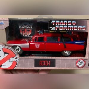 JADA: Transformers and Ghostbusters Ecto-1
